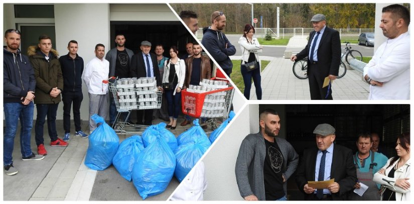 Mladi varaždinski HDZ-ovci Caritasu donirali hranu i odjeću