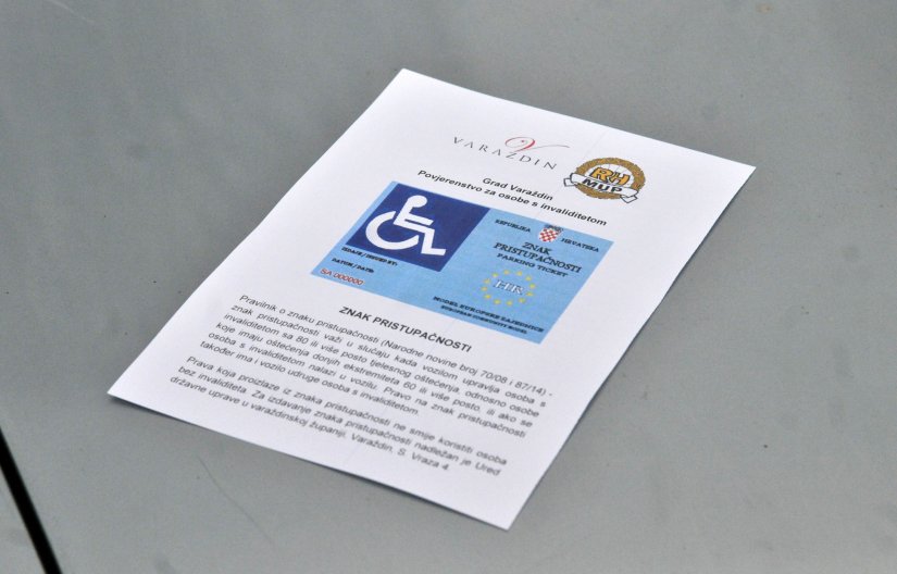 Čak 27 vozača parkiralo se na mjestima rezerviranima za osobe s invaliditetom
