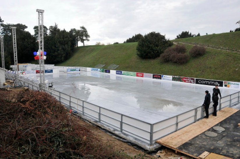 Južina odgodila otvorenje klizališta i ledenog tobogana