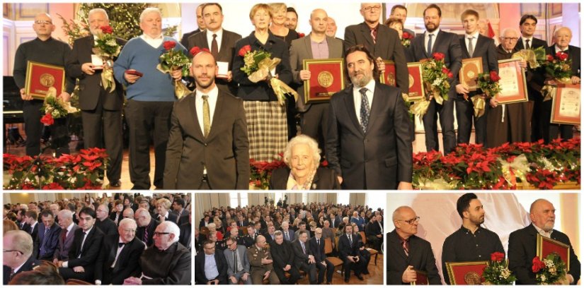 FOTO Dodjeljena javna priznanja na svečanoj sjednici Gradskog vijeća u varaždinskom HNK