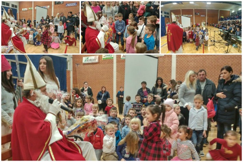 Sveti Nikola darivao i djecu s područja Općine Ljubešćica