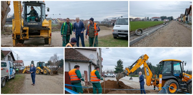 FOTO Uskoro novi izgled ulica i Sportskog centra u Sračincu