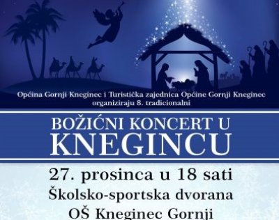Dođite 27. prosinca na 8. božićni koncert u Knegincu