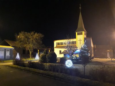 FOTO Jaslice, koje su uredili sami mještani, krase Strmec Podravski