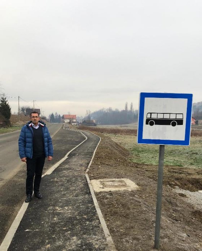 Završena druga faza izgradnje nogostupa u Belskoj ulici u Tužnom