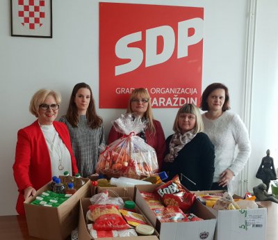 Blagdanske akcije Foruma žena SDP-a diljem Varaždinske županije