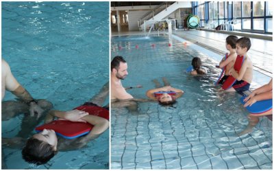 Tijekom praznika, pod stručnim vodstvom, plivati naučilo 80-ak učenika