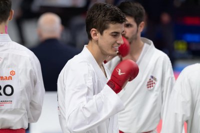 Enes Garibović nastupa na Karate 1 Premier League u Parizu