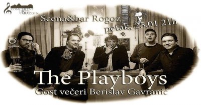 Večeras nastup zagrebačko-varaždinskog sastava The Playboysa u Rogozu