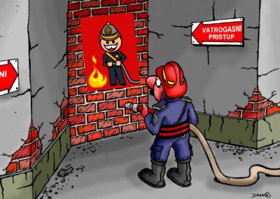 Noć muzeja u Muzeju hrvatskog vatrogastva: Karikature i izlet u povijest vatrogastva