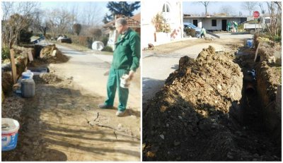 Na Varaždin Bregu radovi na izgradnji oborinske odvodnje prometnice