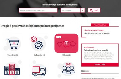 Poslovna zona Ivanec kreirala portal Ivanecbiz.com za besplatnu promociju ivanečkog gospodarstva