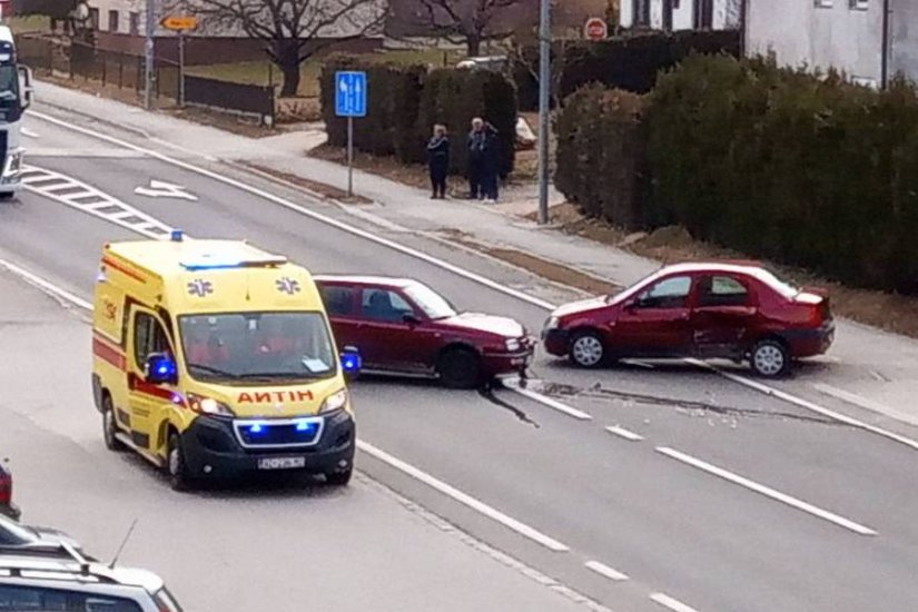 Nesreća u Varaždinskoj ulici u Novom Marofu, jedna osoba ozlijeđena