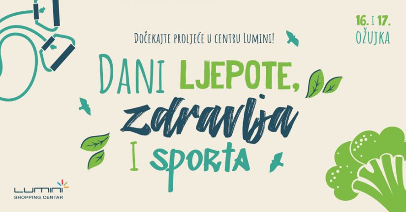 Dani ljepote, zdravlja i sporta u centru Lumini