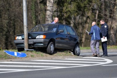 FOTO: Prometna nesreća u blizini mosta na Dravi, nema ozlijeđenih