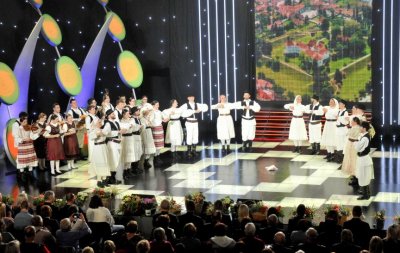 FOTO: Snimanje emisije HRT-a &quot;Lijepom našom&quot; ispunilo Arenu Varaždin