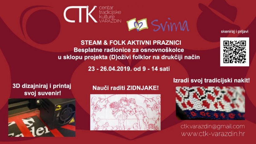 Na radionicama koje organizira CTK zidnjaci i izrada suvenira pomoću 3D printera