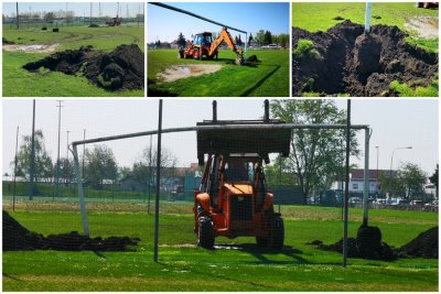 Počeli radovi na obnovi pomoćnih terena na stadionu Varteksa