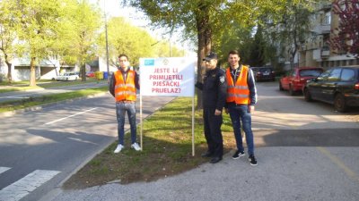 Strojarska i prometna škola provela akciju &quot;Zajedno do veće sigurnosti u prometu&quot;