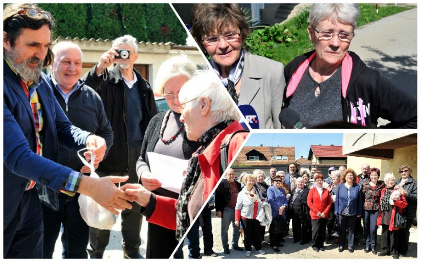 FOTO: Na uskrsne stolove najsiromašnjih varaždinskih umirovljenika stižu šunkica i hren