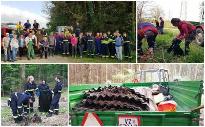 FOTO Kneginečke udruge i vijećnici zasukali rukave i od smeća očistili šume Cukavec i Kolnjak