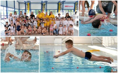 FOTO: Mališani uživali u plivačkom danu Olimpijskog festivala dječjih vrtića