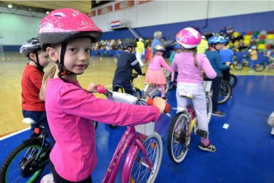 FOTO: Mališani u Graberju pokazali svoje vještine na biciklima