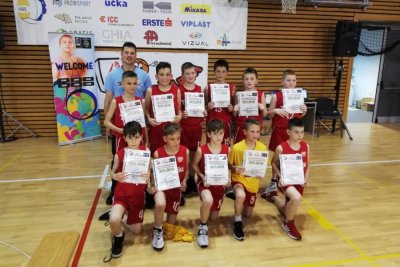 Vindija sedma, Grafičar deveti na U11 Prvenstvu Hrvatske u mini košarci