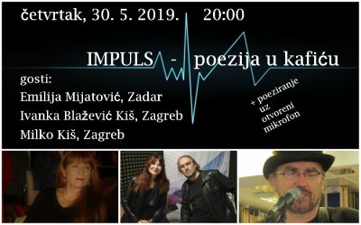 Poezija, glazba i emocije u još jednom izdanju &quot;Impulsa - poezije u kafiću&quot;