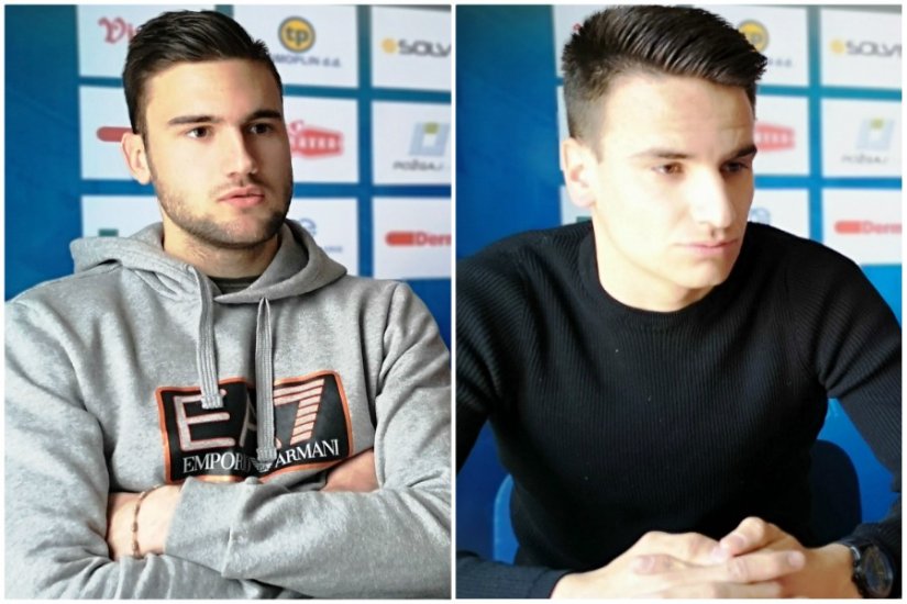 Ivan Nevistić (lijevo) i Ivan Miličević i u novoj će sezoni nositi dres Varaždina