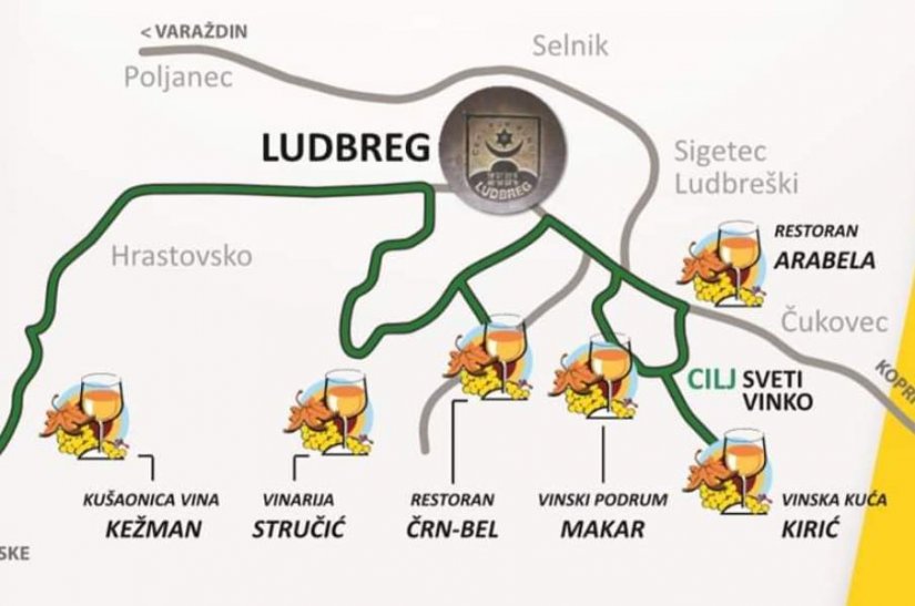 Vinski maraton „Od kleti do kleti“ ludbreškom vinskom cestom