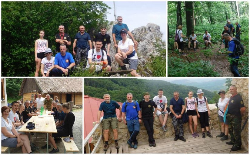 FOTO: Šetnjom od Čeva do Grebengrada odali počast poginulim braniteljima