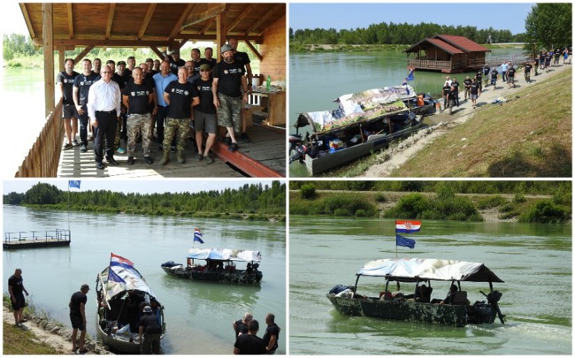 14. spust VukoVaraždin: Dravom i Dunavom u spomen na poginule i nestale branitelje