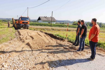 Započela modernizacija nerazvrstanih cesta na ivanečkom području