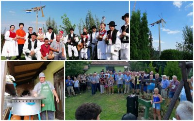 FOTO: Toplički vinogradari postavljanjem klopoca simbolično označili početak zriobe grožđa