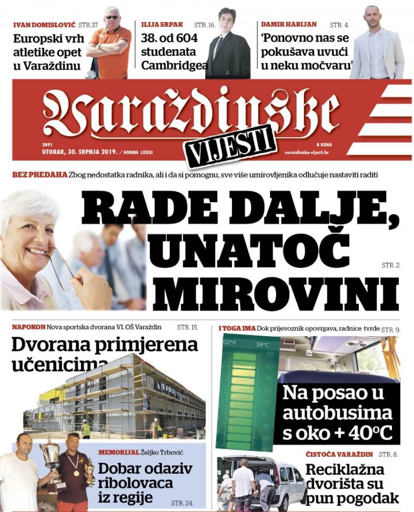 Varaždinske vijesti u novom broju donose...