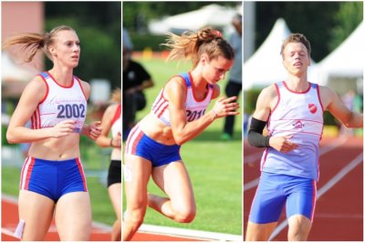 Lucija Pokos i Kristina Dudek su osvojile zlatne medalje na 100 i 400 m te štafeti 4x100 m