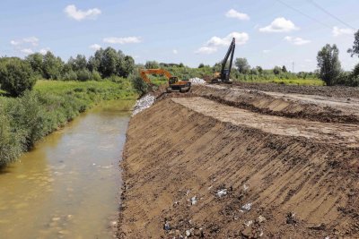 Na području Ivanca u tijeku su radovi na uređenju vodotoka vrijedni više od 1,6 milijuna kuna