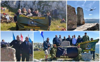 FOTO: Varaždinske Rode Dan pobjede i domovinske zahvalnosti obilježili na Dinari, u Kninu i Sv. Roku