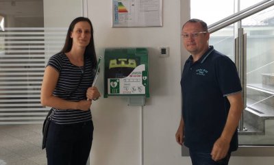 Vanjski automatski defibrilatori postavljeni u Varkomu, Vodovodu i Kanalizaciji