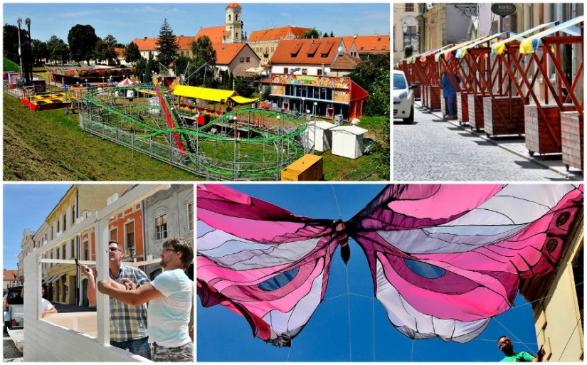 FOTO: Završne pripreme u tijeku, centar grada sve više u znaku Špancirfesta