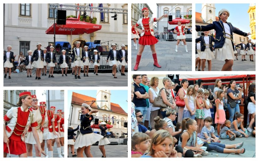 FOTO: Posebnim performansom varaždinske mažoretkinje na Korzu obilježile rođendan