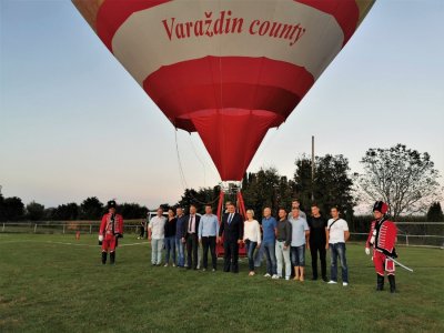 Balon Varaždinske županije „Svečanost cvijeća“ podignut u Petrijancu