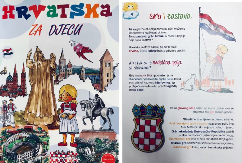 Prvašići su dobili i prigodnu slikovnicu "Hrvatska za djecu"