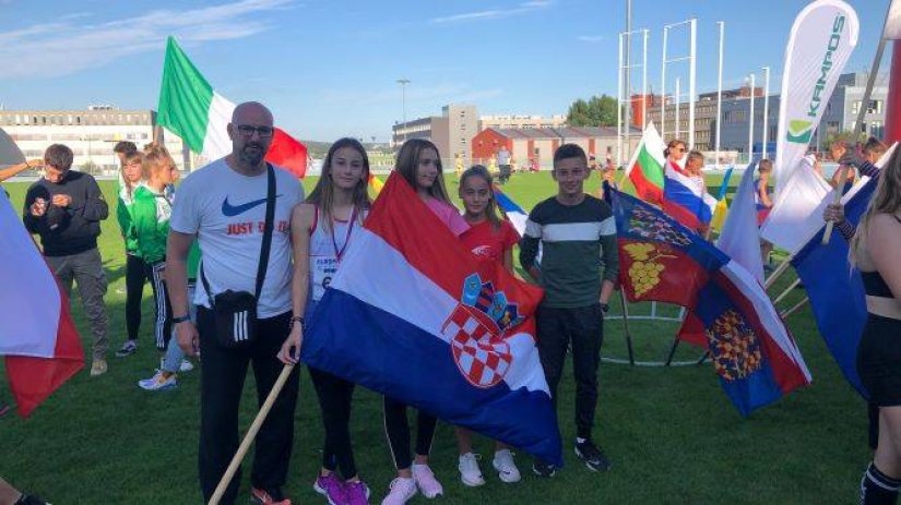 Pobjeda i rekord članice Slobode Jane Koščak na European kids athletics gamesu u Brnu
