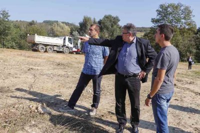 Pripremni radovi na gradnji reciklažnog dvorišta građevinskog otpada u Jerovcu