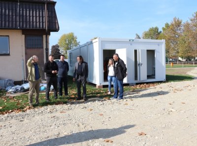 Gradonačelnik obišao radove na uređenju budućeg nogometnog igrališta NK Varteks u Hrašćici