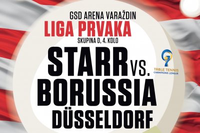 Liga prvaka: Starru slijede dva susreta protiv Borussije, domaći susret 30. listopada u Areni