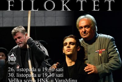 Filoktet Sofokla u režiji Ozrena Prohića ove subote na Velikoj sceni HNK Varaždina