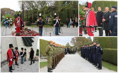 FOTO: Na varaždinskom groblju položeni vijenci i zapaljene svijeće u spomen na sve preminule